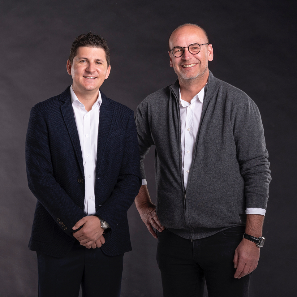 Portrait photgraphique de Nicolas Meylan et Yves Roch